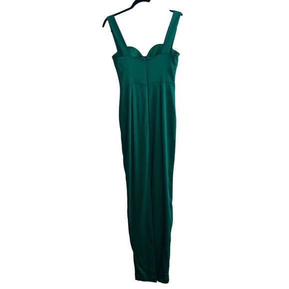 NEW NWT Sau Lee Pamela Gown In Emerald Green - Picture 7 of 12